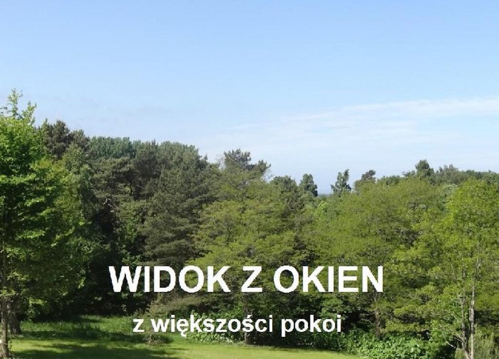Willa Malinka Jastrzębia Góra Exteriér fotografie